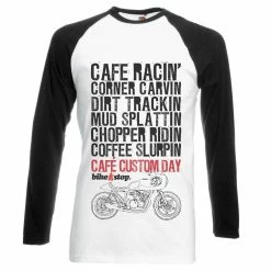 Bike Stop Cafe Custom Day T-Shirt