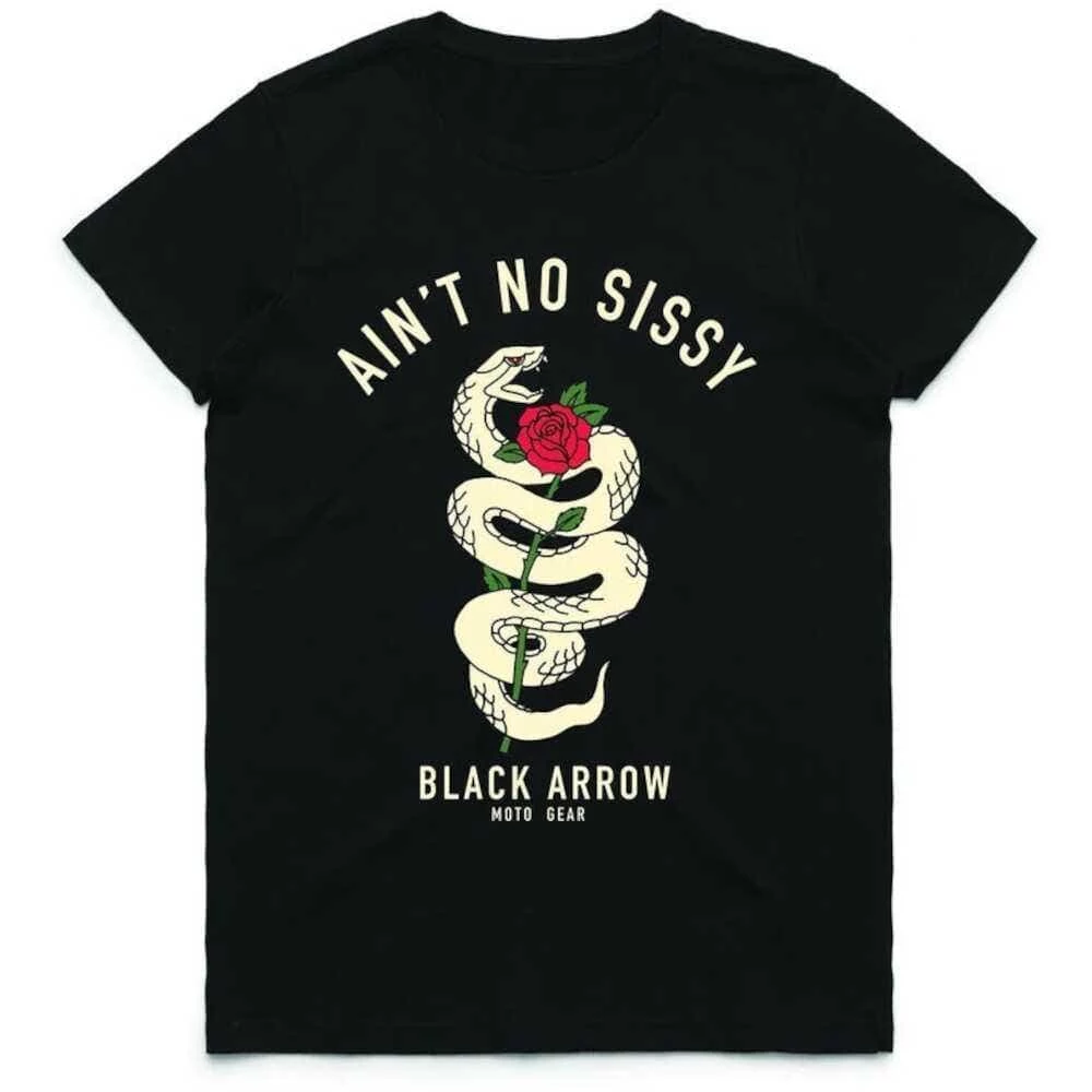 Black Arrow Ladies Aint No Sissy Tshirt