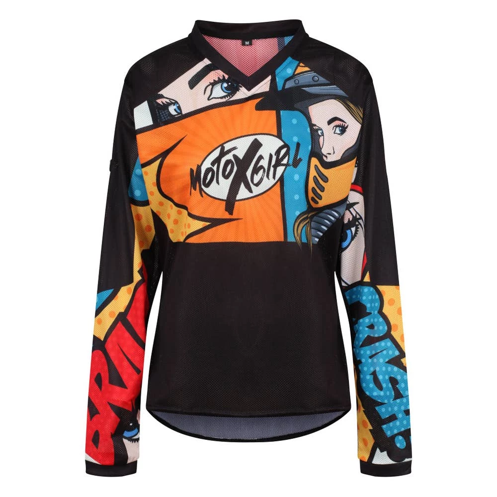 Motogirl Ladies' Pop Art MX Jersey