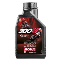 Motul 300V 10w50 4T Factory Line Motorcycle Oil - 1L