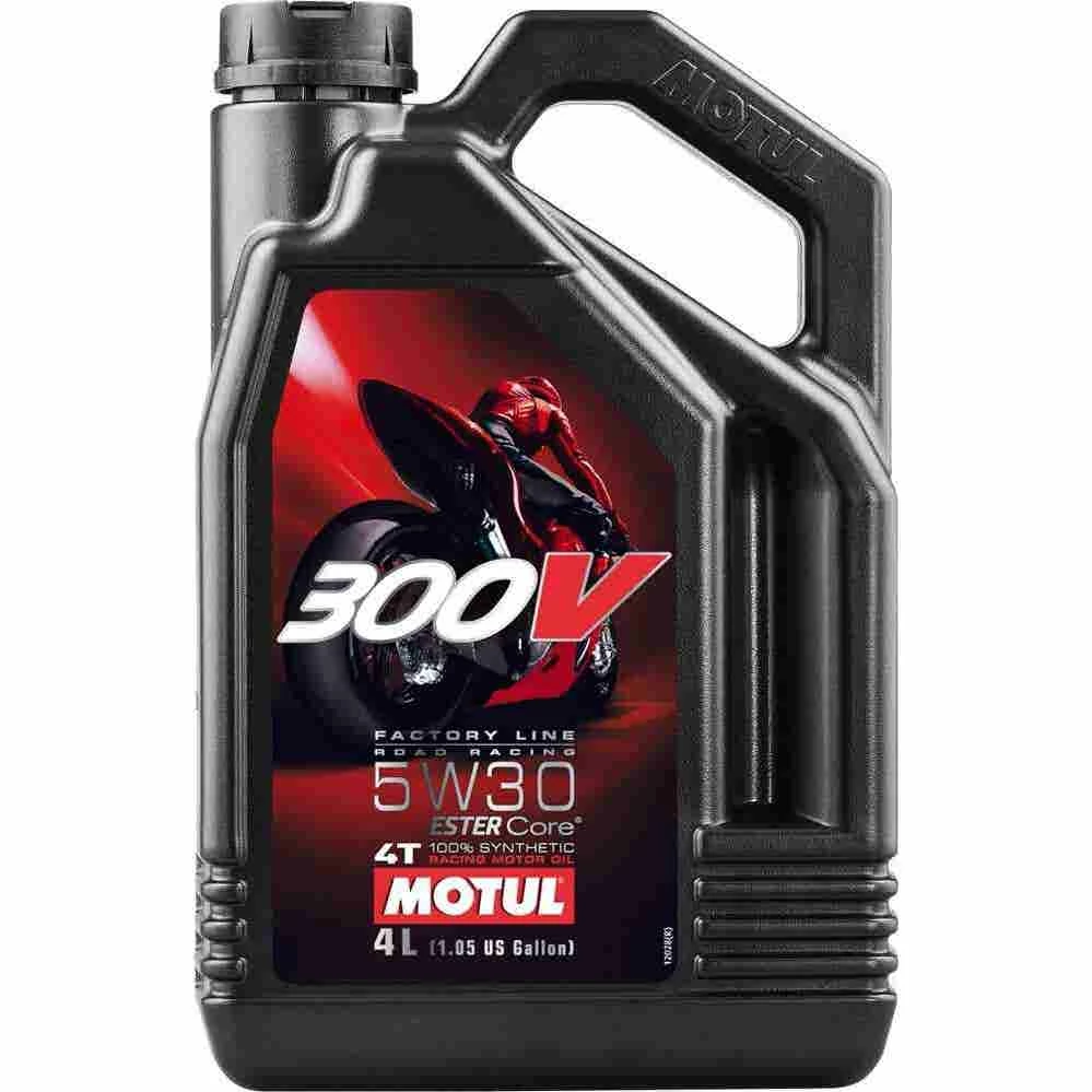 Motul 300V 5W30 Factory Line Road Racing - 4 Litres