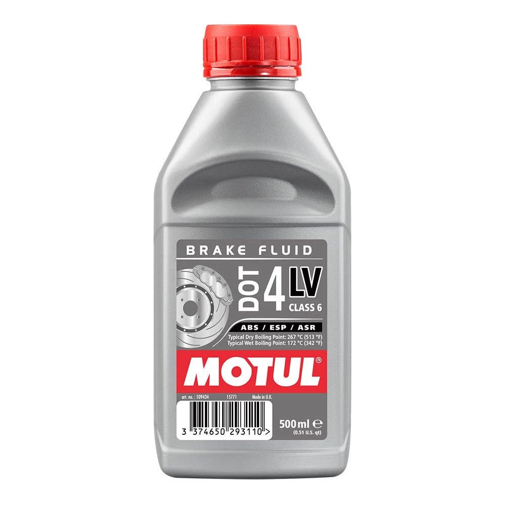 Motul Dot 4 LV Brake Fluid - 0.5L