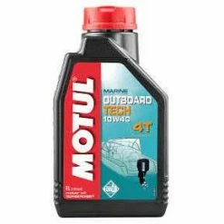 Motul Outboard Tech 10w40 4T Engine Lubricant - 1L