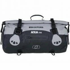 Oxford Aqua T-50 Roll Bag - Grey/Black