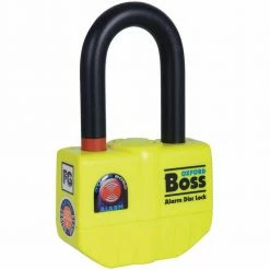 Oxford Boss Alarm Disc Lock- 14mm Yellow