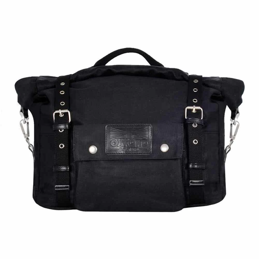Oxford Heritage Panniers Black 40L - Image 14
