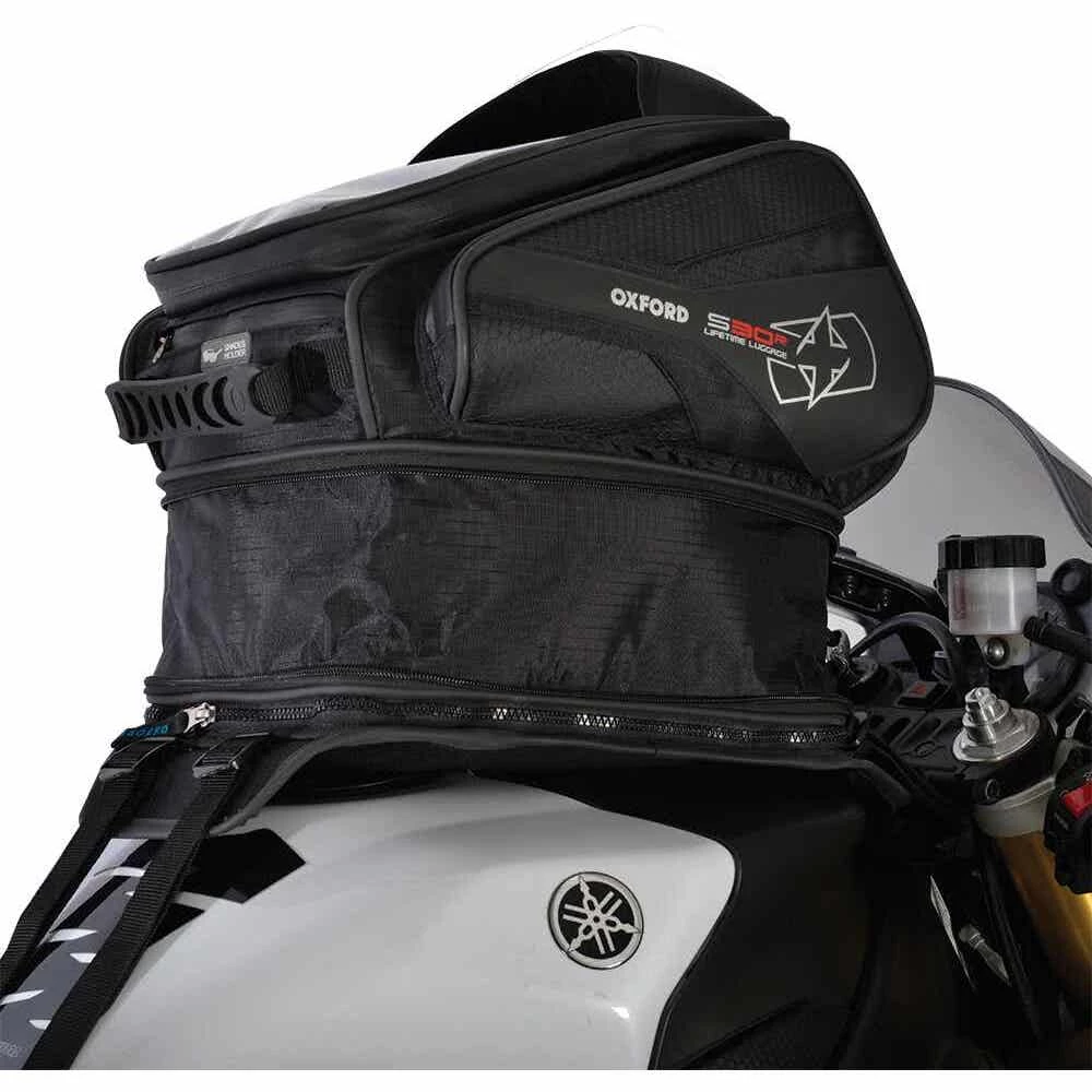 Oxford S30R Tank Strap On - Black - Image 14