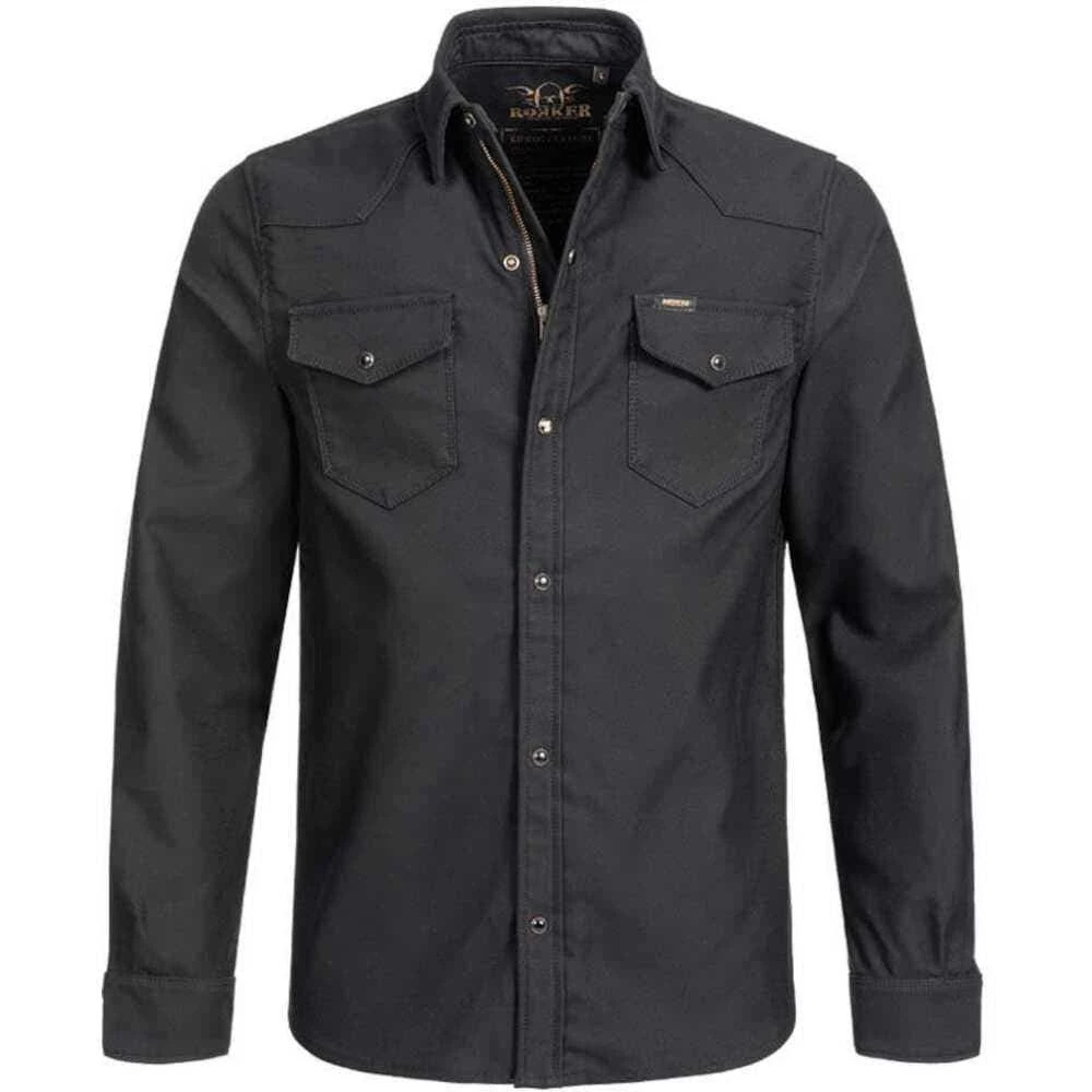 Rokker Black Jack Rider Shirt - With Zip